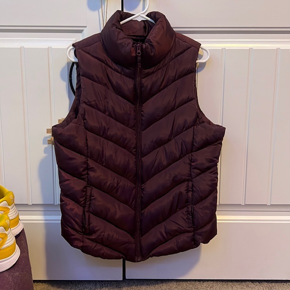 Target Jackets & Blazers - Maroon vest size large worn twice